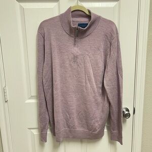 Fairlane Purple Merino Wool Sweater
